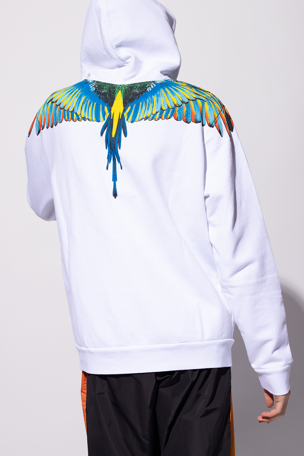 Marcelo burlon hoodie online white